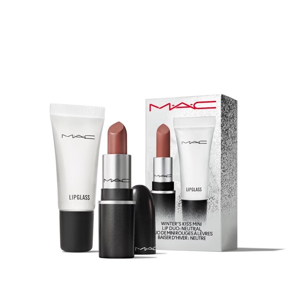 MAC Cosmetics Other - ‼️SOLD‼️MAC COSMETICS Winter’s Kiss Mini Lip Duo in NEUTRAL, Holiday Exclusive